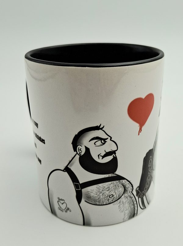 mug HGM barbu tatoué born this way