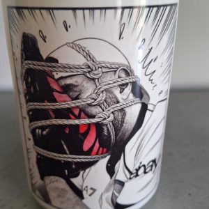 Mug sneaker fétiche attaché selon l,art du shibari